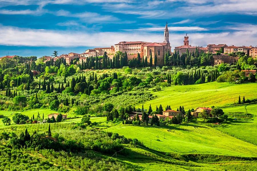 Guided tour of Siena and the Val d'Orcia valley